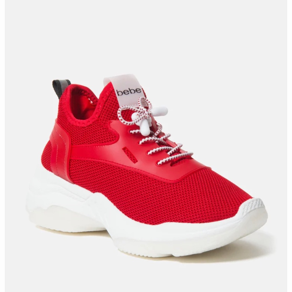 BEBE KEYRA FABRIC SNEAKER